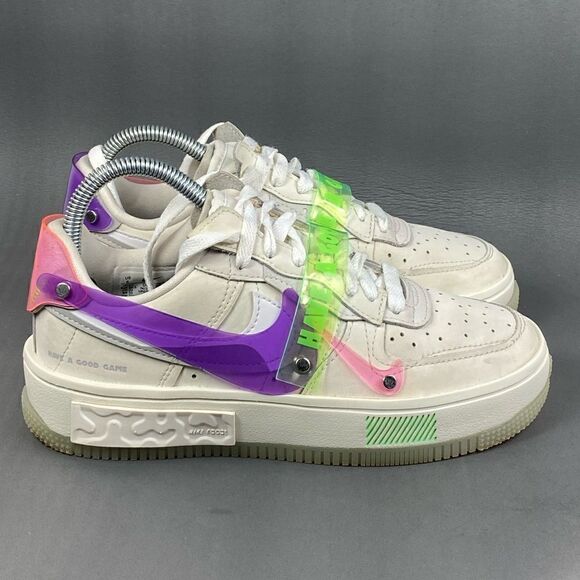 Nike Air Force 1 Fontanka "Have A Good Game" sneakers size 6 - Picture 1 of 8
